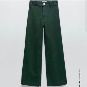 zara marine straight jeans